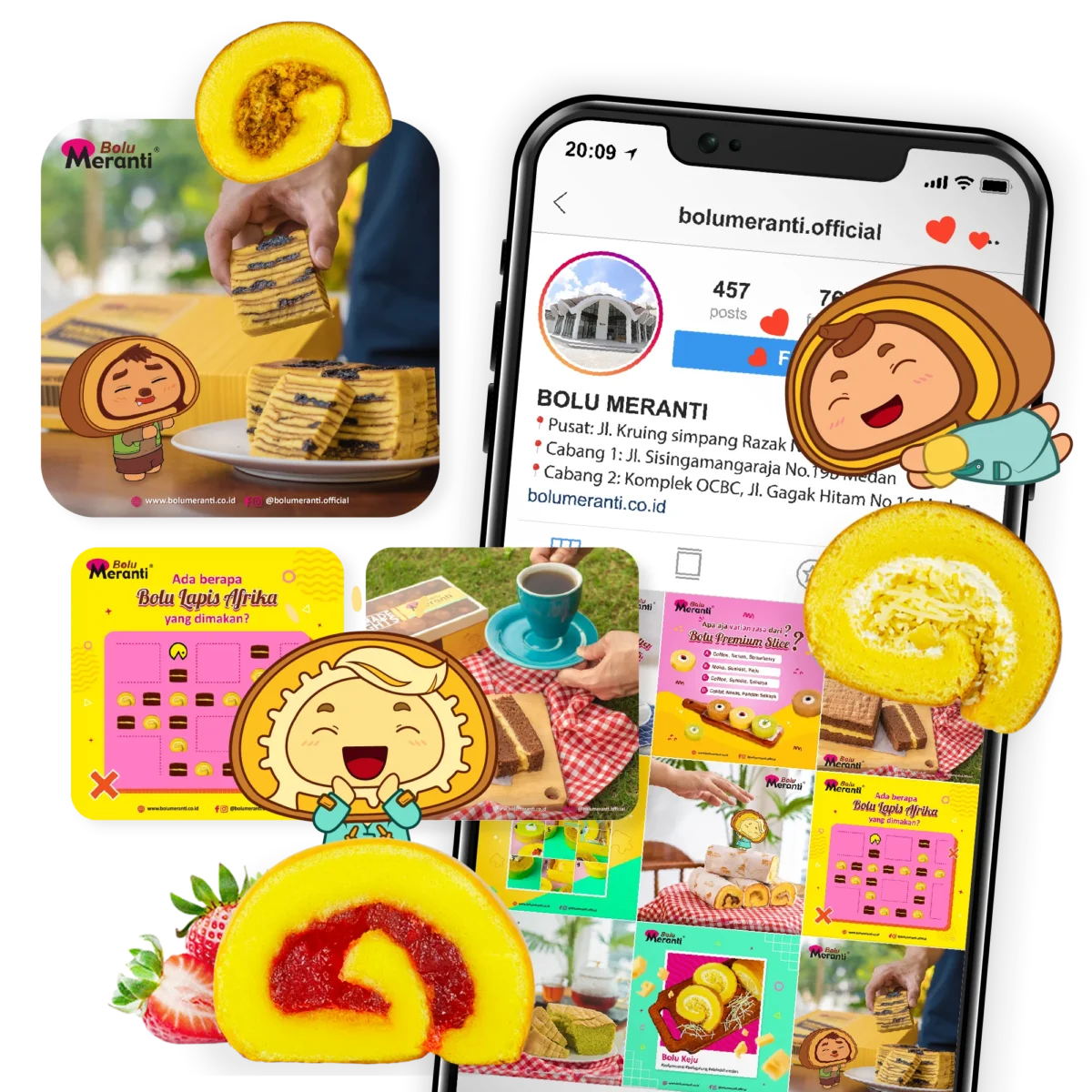 Home feat portfolio graphic dbs bolumeranti